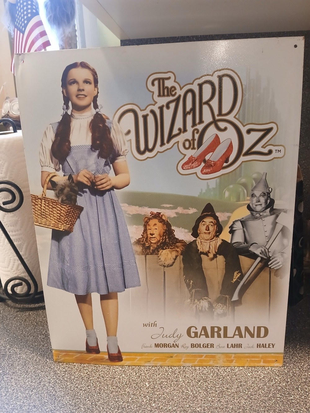 The Wizard of Oz Decorative Poster - Dorothy with Ruby Slippers